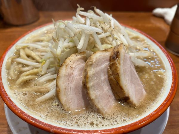 「ラーメン そのまま」@らーめん バリ男 行徳店の写真
