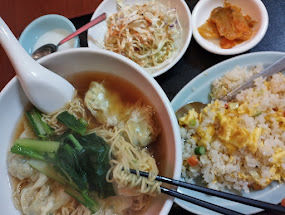 「ワンタン麺セット(858)」@鑫福隆の写真