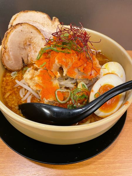 「辛味噌ラーメン」@味噌ラーメン 百庵 西新宿店の写真