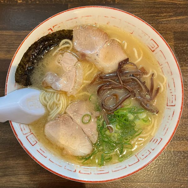 「ラーメン 並（680円）」@久留米ラーメン 来福軒の写真