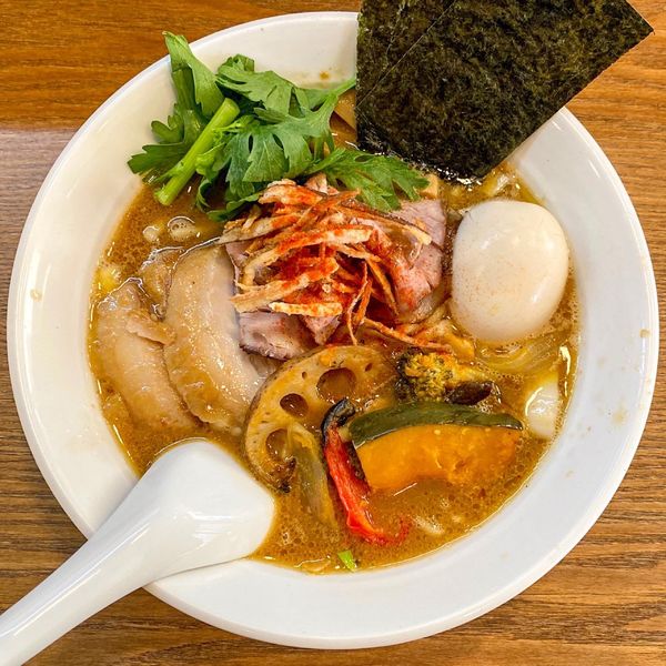 「特製味噌らぁめん ¥1,400」@らぁめん山と樹の写真