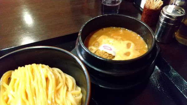 「#黄金つけ麺 #880円」@麺侍右京 反町店の写真