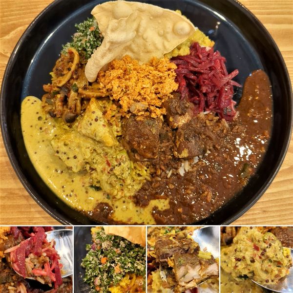 「スリランカプレート(鯖)　1300円」@セレンディッブの写真