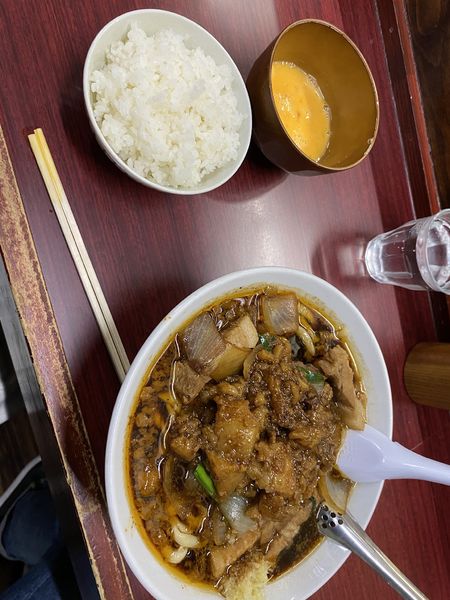 「すた満ソバ」@元祖スタミナ満点らーめん すず鬼の写真