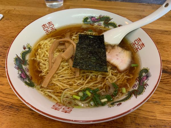 「醤油ラーメン」@らあめん屋 昭亭の写真