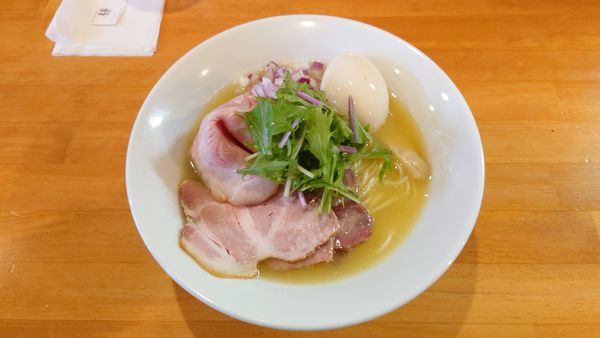 「濃厚鶏らーめん 730円 + Aトッピング 300円+替玉」@らーめん コッコの写真