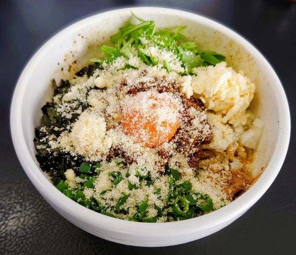 「台湾カレーまぜそば」@あらし 新鵜沼駅前店の写真