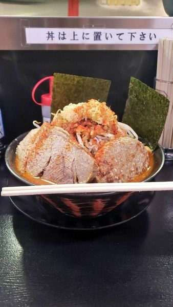 「オロチョン【魚火麺＋味噌変】」@僕との麺の写真