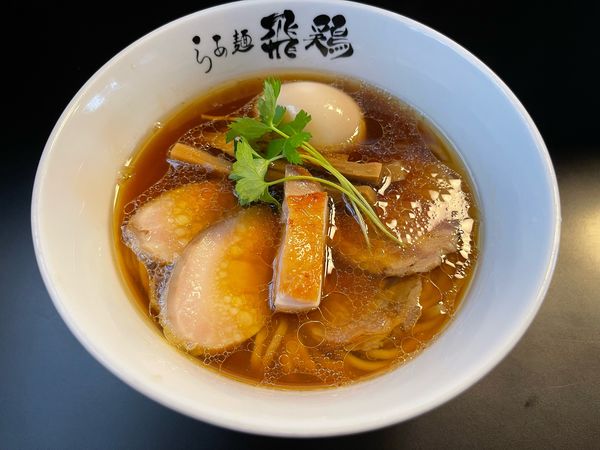 「鶏そば全部乗せ」@らぁ麺 飛鶏の写真