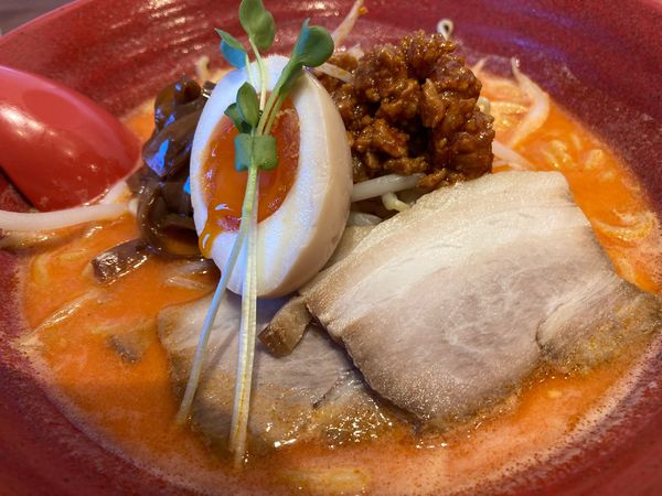 「（冬季限定）辛みそラーメン」@麺や 柚葉の写真