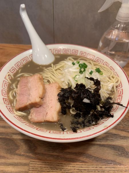 「濃厚煮干そば(820円)」@煮干中華そば専門 煮干丸の写真