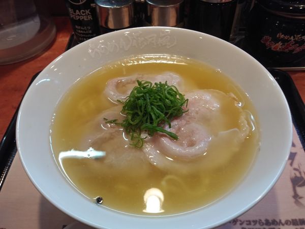 「シンゲンコツらぁめん　1170円」@らあめん花月嵐 坂戸わかば店の写真