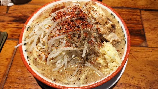 「ラーメン小８５０円」@らーめん バリ男 新橋本店の写真