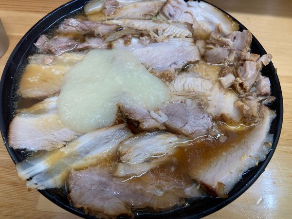 「チャーシュー麺(中)¥950+にんにく¥50」@北大塚ラーメンの写真