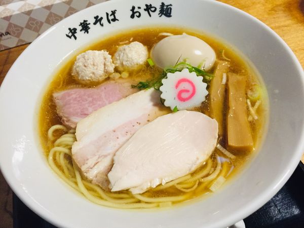 「特製中華そば醤油【1100円】」@中華そば おや麺の写真
