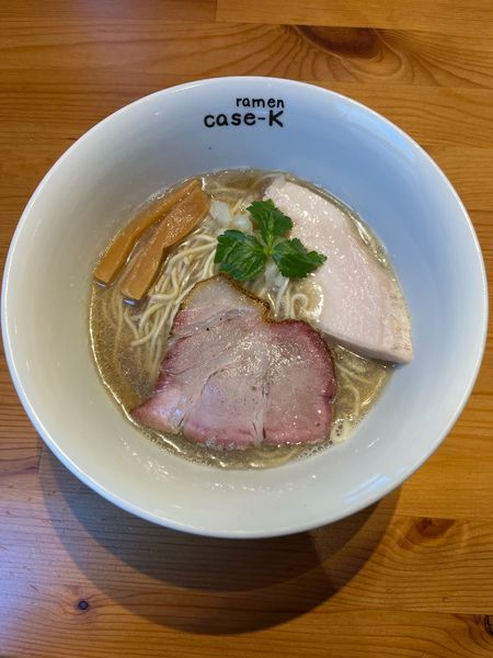 「にぼしのらぁめん 850円」@ramen case-Kの写真