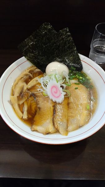 「ひばりらーめん(醤油)」@麺 ひばりの写真