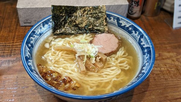 「塩　らあ麺（850円）」@めん処 樹の写真