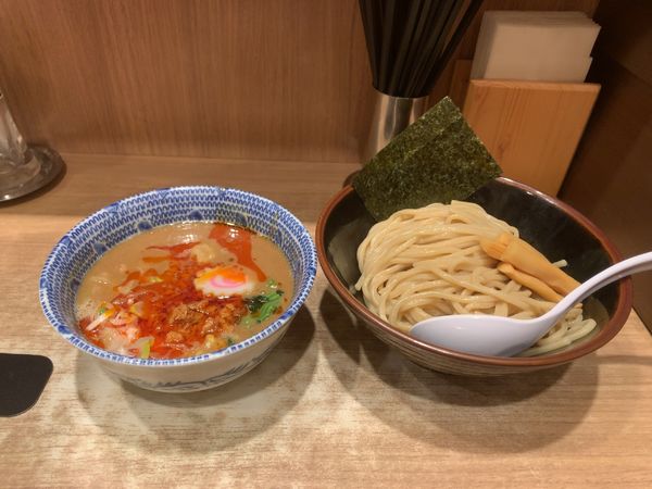 「坦々つけめん小(780円)」@舎鈴 エキュート赤羽店の写真