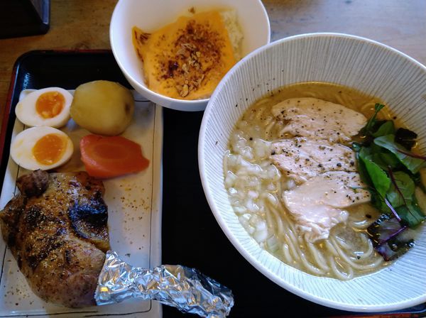 「【限定】チキンラーメン クリスマスver. ￥1000」@和風らーめん 凪の写真