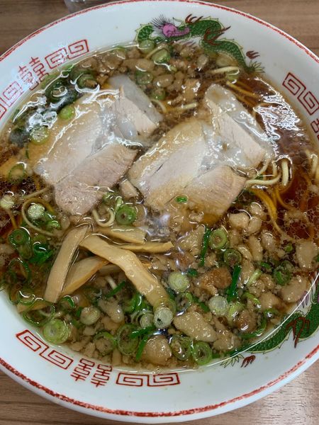 「中華そば(大) 820円」@中華そば しんたくの写真