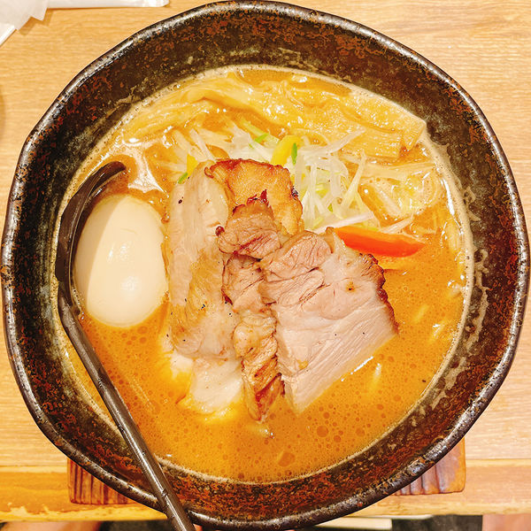 「頂上味噌麺 ご馳走盛り」@味噌が一番 中野サンモール店の写真