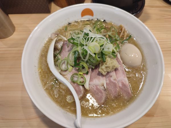 「味噌チャーシュー麺（味玉）」@あさひ町内会の写真