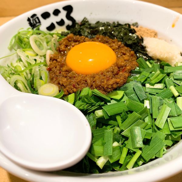 「台湾まぜそば」@麺屋 こころ 上野店の写真