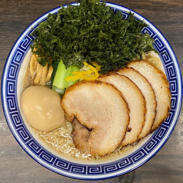 「特製全部のせ 烏賊背脂煮干し中華 ¥1,450」@錦糸町中華そば さん式の写真