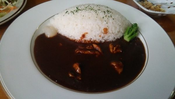 「リトル亭名物 ブラックカレー ポーク 880円」@リトル亭の写真