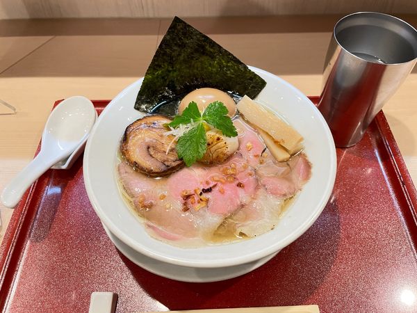 「特製金色貝そば」@燃えよ麺助の写真