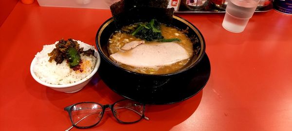 「ラーメン並(硬め・多め)」@横浜家系ラーメン 大輝家の写真