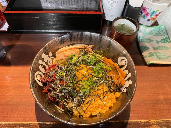 「ピリ辛油そば」@麺屋 のりお 南船場店の写真