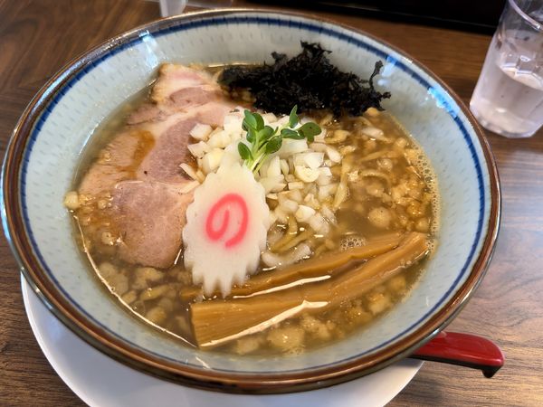 「こってり中華そば」@焼き干し中華そば 澪つくしの写真