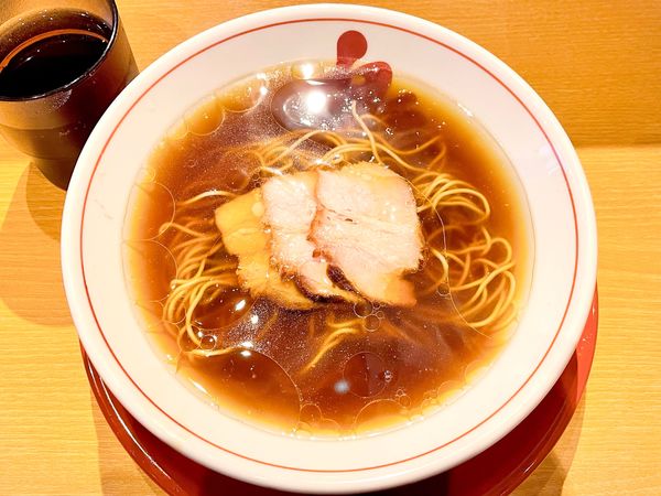 「中華そば　半麺　680」@中華そば はし本の写真