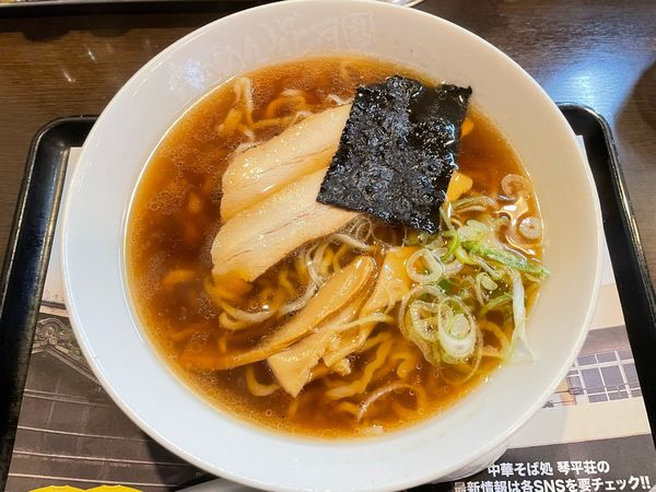 「琴平荘　半麺　960」@らあめん花月嵐 浅草橋店の写真