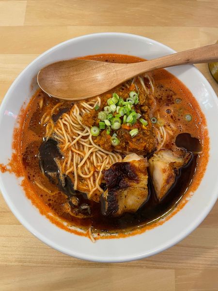 「チリトマラーメン(850円)」@チリトマラーメン THANKの写真