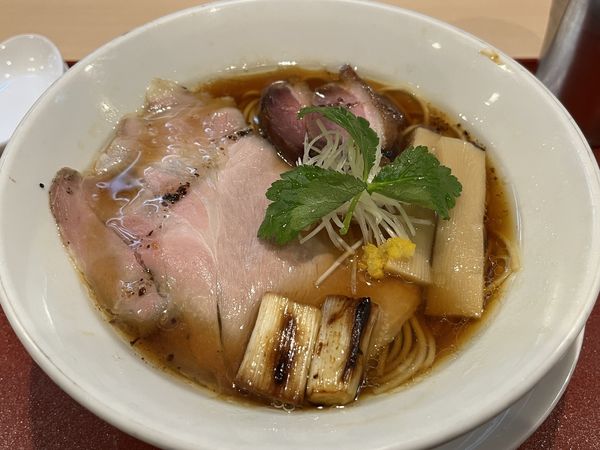 「紀州鴨そば」@燃えよ麺助の写真