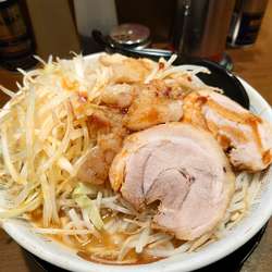 大味噌山  白髪ネギ  ニンニク  アブラ  カラメ