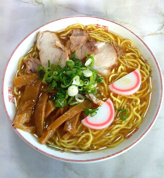 「ラーメン 並盛 700円」@喜楽の写真