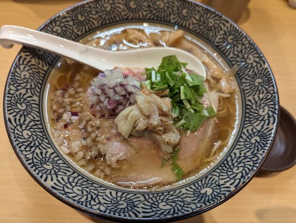 「金目鯛そば850円」@鴨と上州地鶏 中華そば 鷹の写真