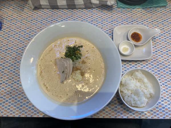 「オマール海老湯 990円」@麺屋はやぶさ 下北沢店の写真