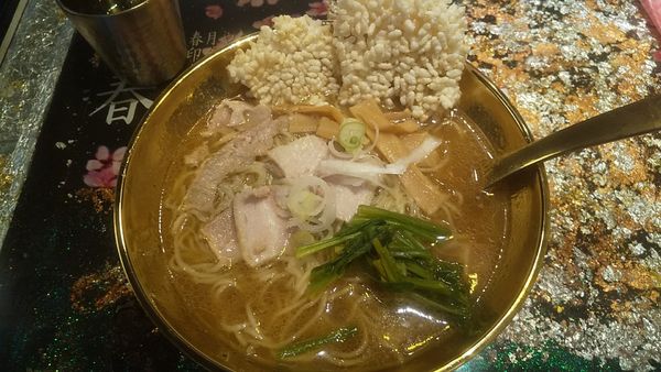 「かけラーメン(¥500)」@夕焼けラーメンの写真