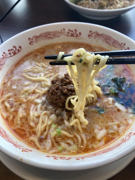 「坦々麺　＋花椒」@バーミヤン 浅草かっぱ橋店の写真