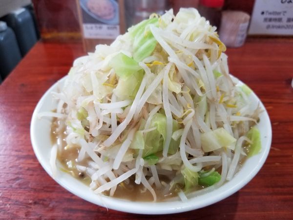 「ラーメン(300g)ヤサイ増し」@らーめん じろきんの写真