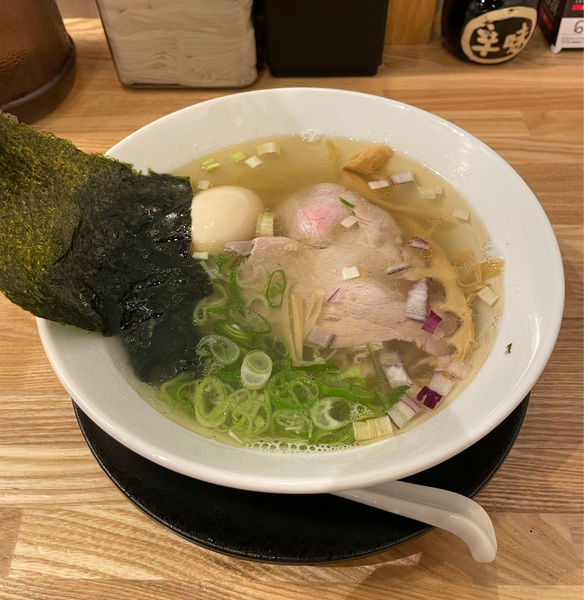 「昆布ととびうおの塩らぁ麺」@晴れのち時雨の写真