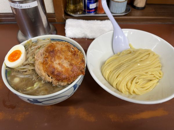 「野菜つけめんチャーシュー」@ラーメン ひかりの写真