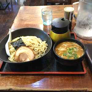 「つけ麺　並（太麺）」@とんこつらーめん つけめん 鋼 HAGANEの写真