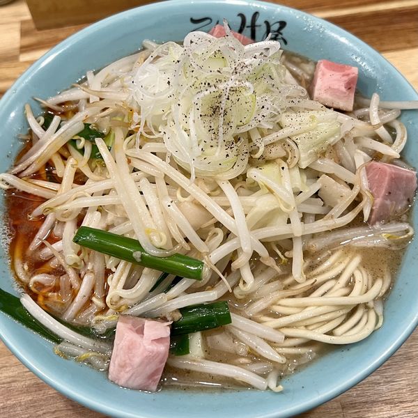 「こいけ屋タンメン（大盛り・中太麺）」@仙臺自家製麺こいけ屋分店 綠栽の写真