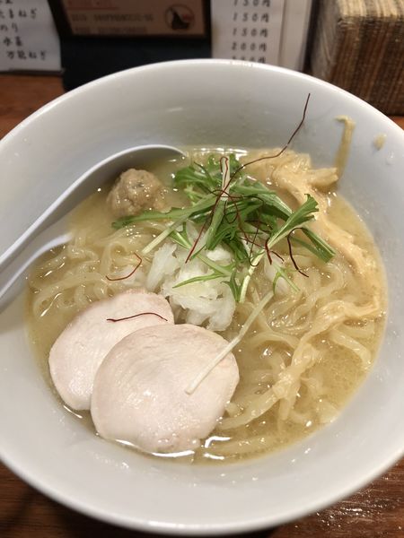 「濃厚鶏白湯そば」@鶏そば みた葉の写真